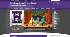 Desktop Screenshot of hamburgschools.org