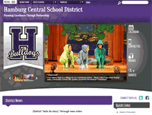Tablet Screenshot of hamburgschools.org